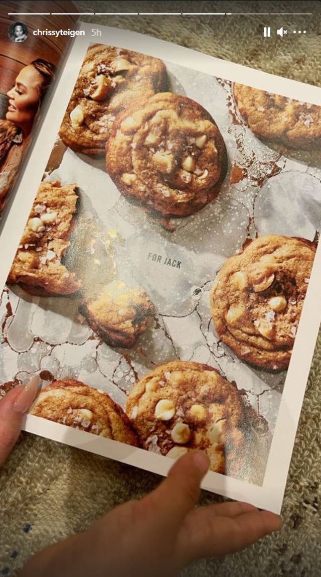 Chrissy Teigen pays tribute to late son Jack in new cookbook The(02)