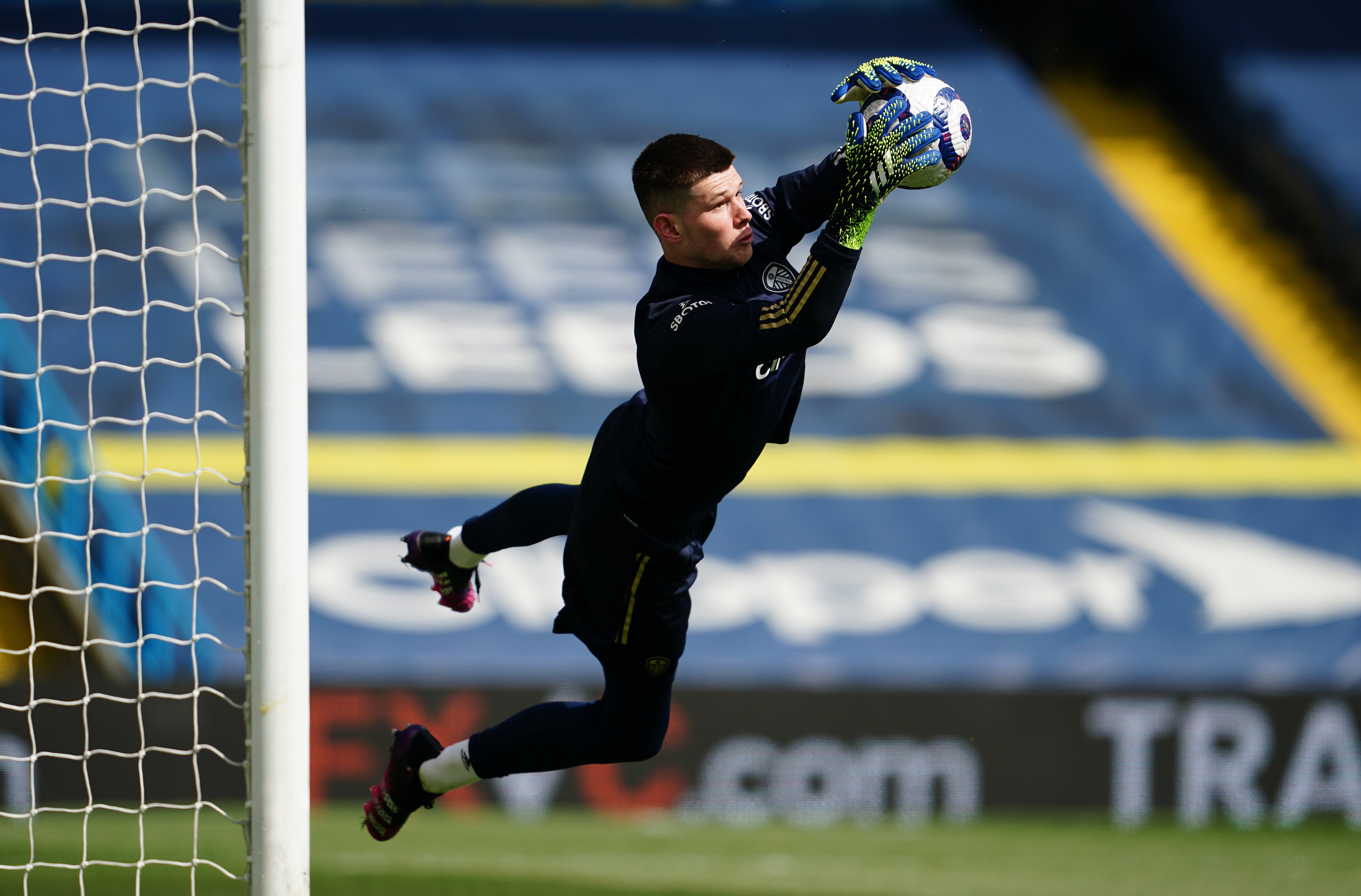 Illan Meslier has committed his long-term future to Leeds (Jon Super/PA)
