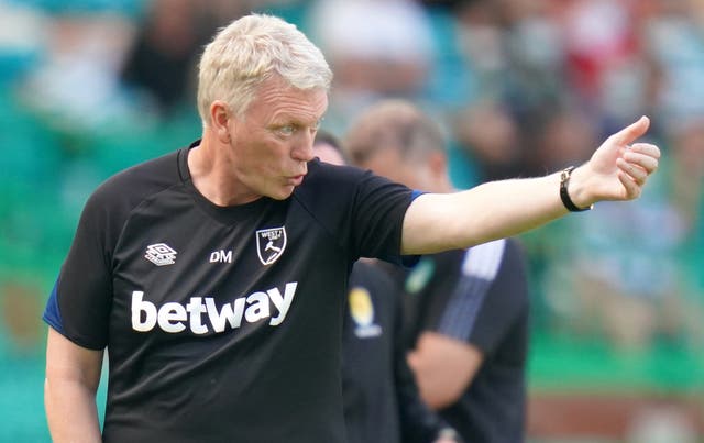 West Ham manager David Moyes led the club to sixth place in the Premier League last season (Jane Barlow/PA)