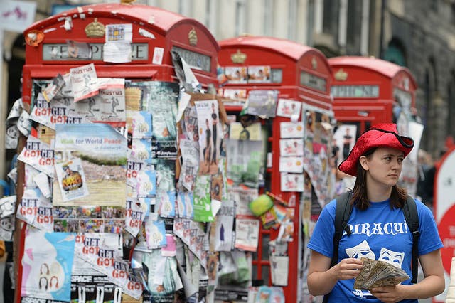 <p>Off to a flyer! The Edinburgh Fringe has returned this year </p>