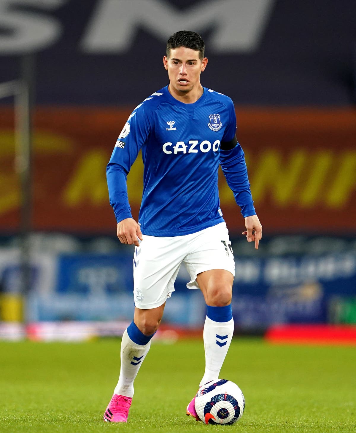 James Rodriguez among players isolating as doubt surrounds his Everton future