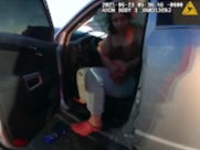 <p>Jennifer Munoz, 26, is accused of causing a crash that killed Janelle Katesigwa, an Albuquerque mother of four KRQE</p>