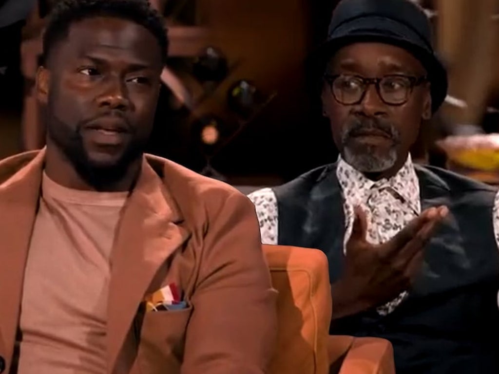 Kevin Hart And Don Cheadle S Seemingly Awkward Kevin Hart And Don Cheadle S Seemingly Awkward