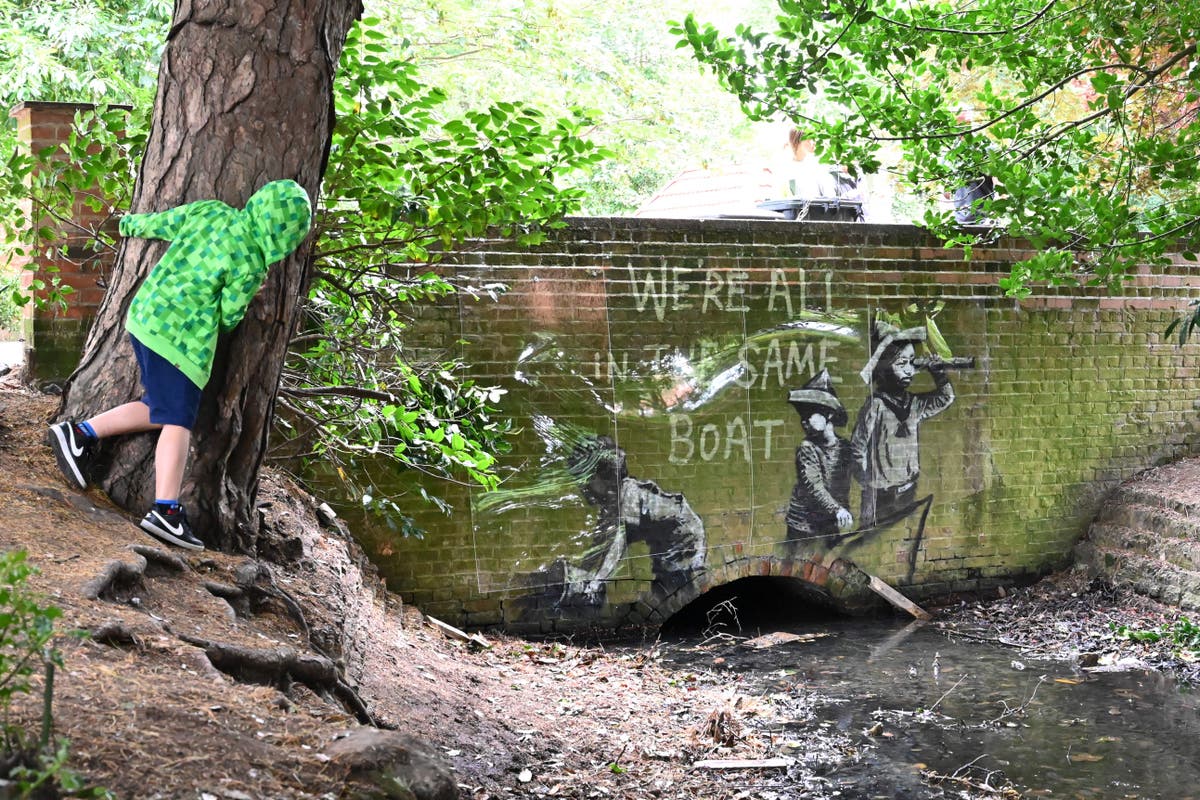 Banksy confirms he is behind street art along England’s east coast