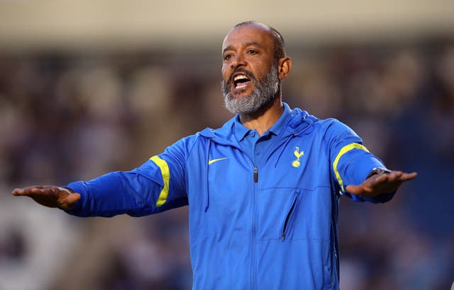 Nuno Espirito Santo wants to get the best out of his Tottenham players (Nigel French/PA)