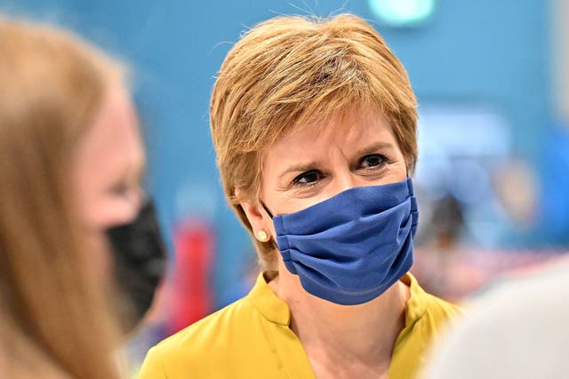 <p>Police Scotland has confirmed that the sister of SNP leader Nicola Sturgeon has been charged over an alleged incident in North Ayrshire </p>