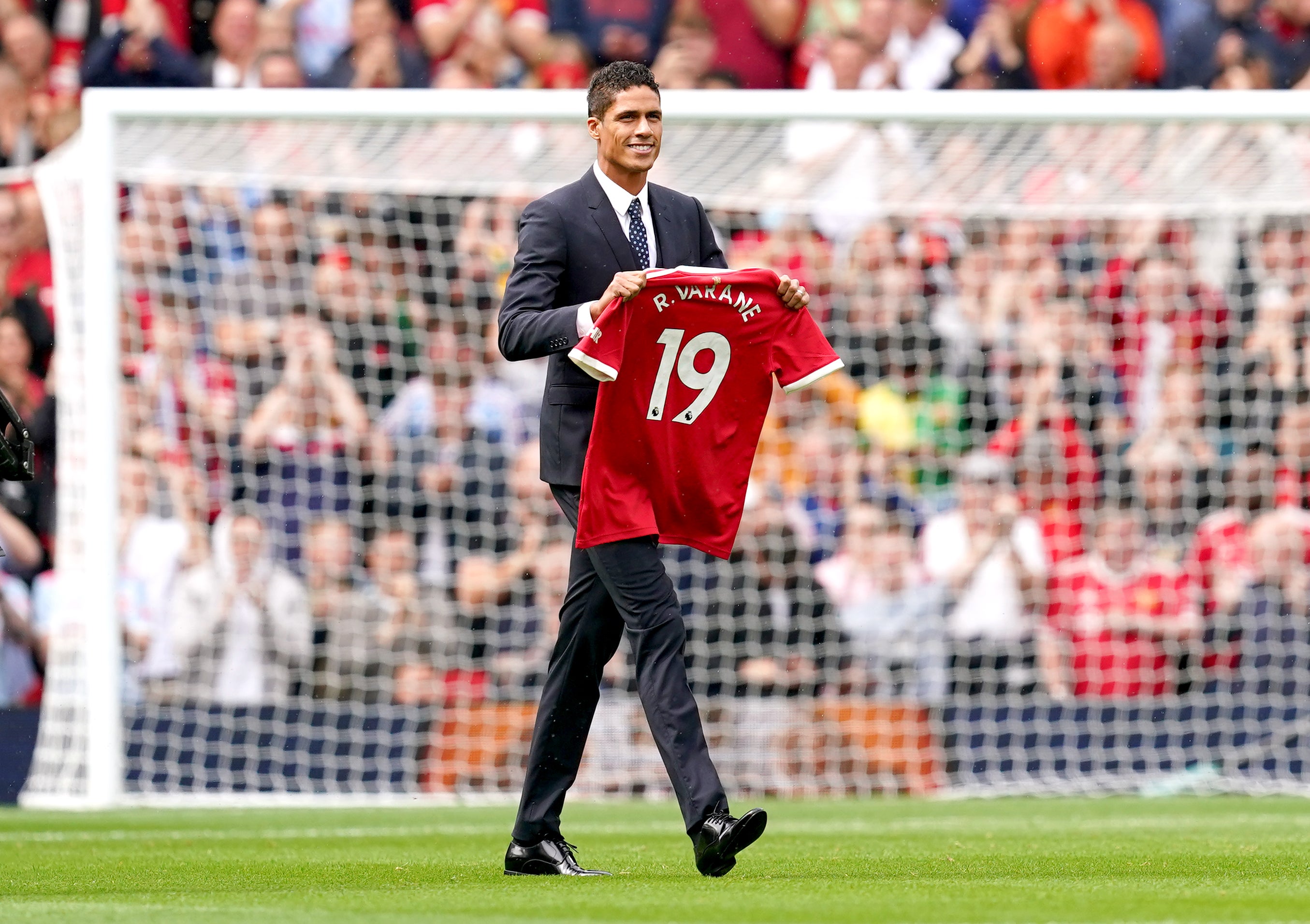 Raphael Varane has signed a four-year contract with Manchester United (Martin Rickett/PA).