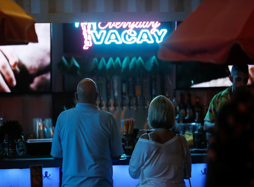 <p>The No Vacancy bar in Florida: there are ways around America’s travel requirements, so don’t panic </p>
