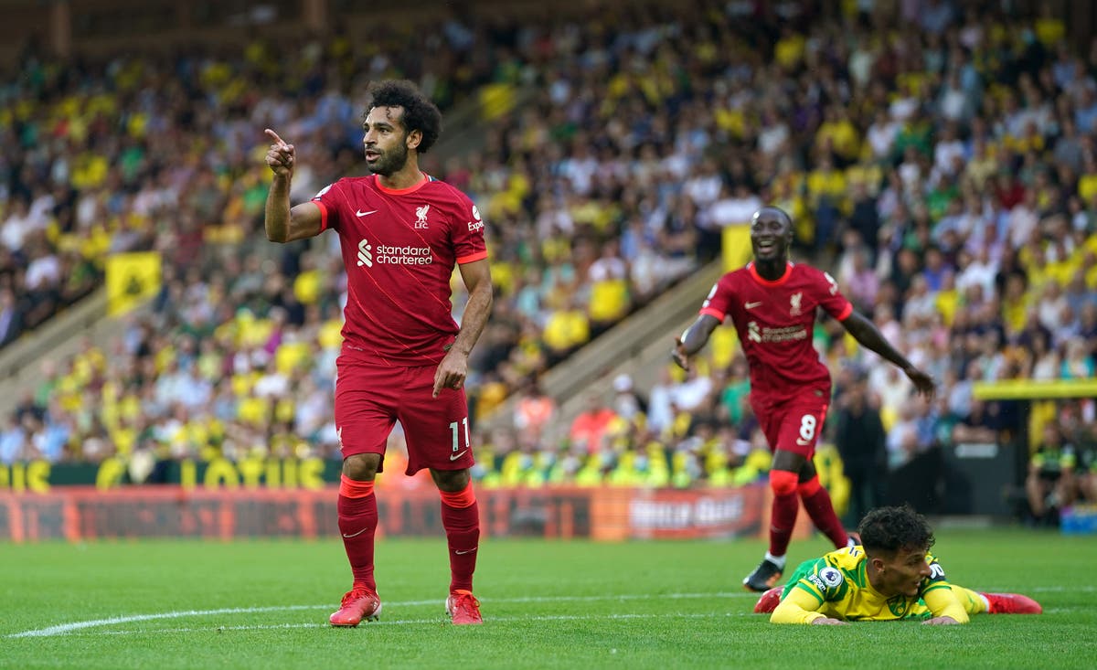 Mohamed Salah stars as Liverpool ease to victory at Norwich