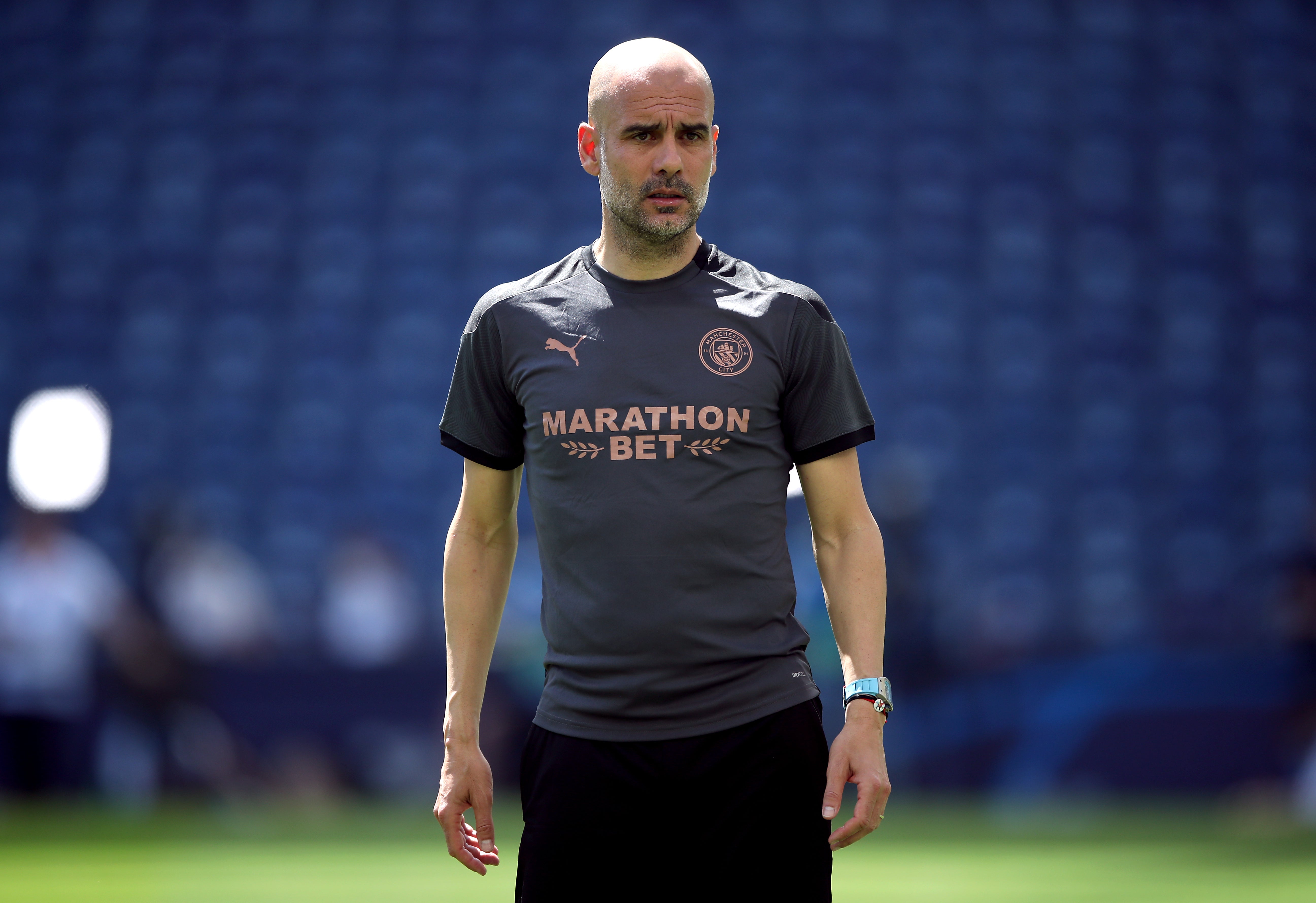 Pep Guardiola feels his Manchester City side are not fully prepared for the new season (Nick Potts/PA)