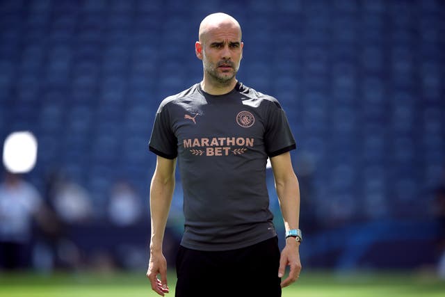 Pep Guardiola feels his Manchester City side are not fully prepared for the new season (Nick Potts/PA)