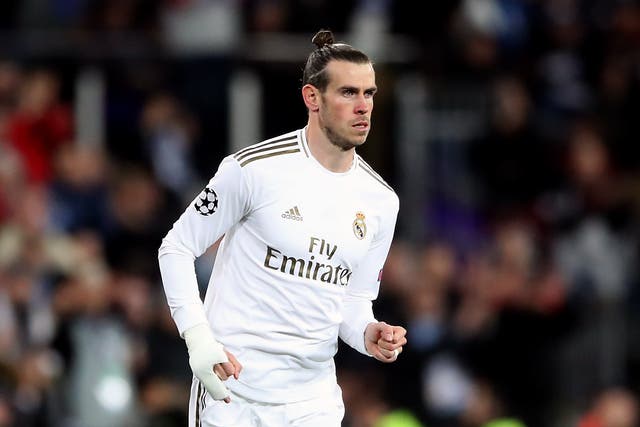 Gareth Bale made his first appearance for Real Madrid since June 2020 (Nick Potts/PA)