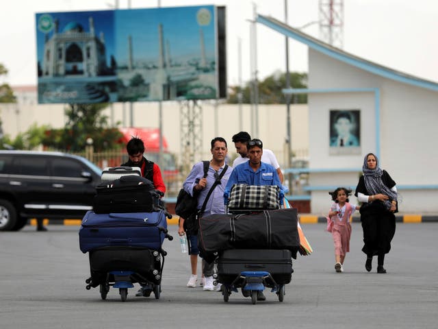 APTOPIX Afghanistan Lifeline Airport