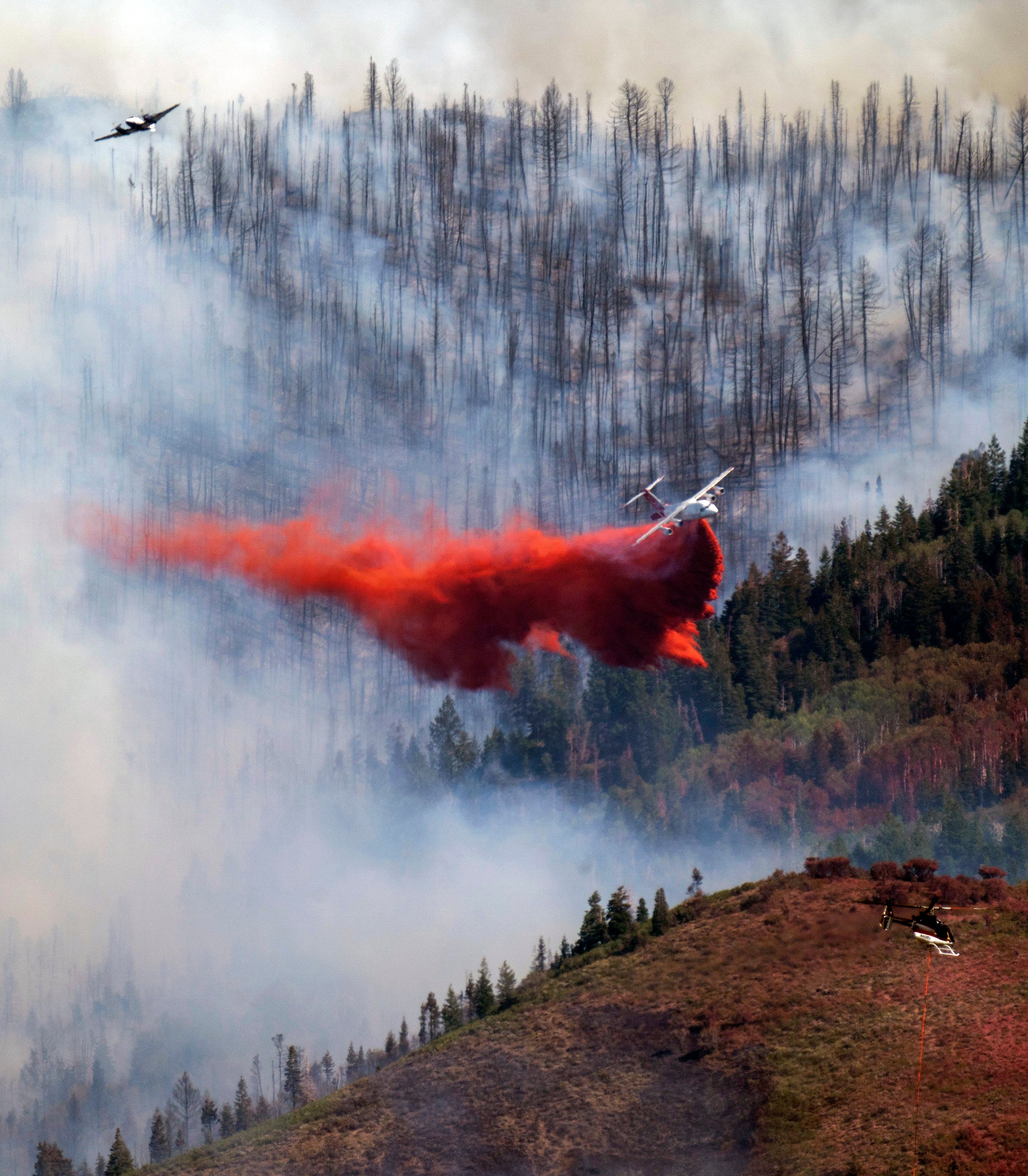 APTOPIX Western Wildfires Utah