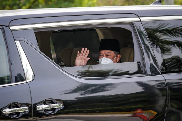 <p>File: Malaysian prime minister Muhyiddin Yassin has resigned</p>
