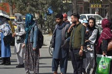Afghanistan news – live: Taliban enter Kabul as leaders head to Doha for talks on ‘peaceful transition’