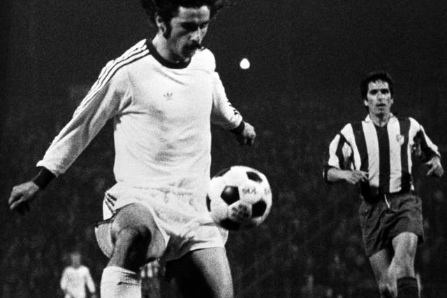 Gerd Muller in action for Bayern Munich (PA)