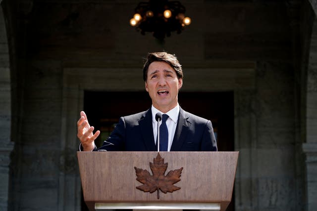 <p>Trudeau has promised to put a two year ban on foreign home buyers if re-elected </p>