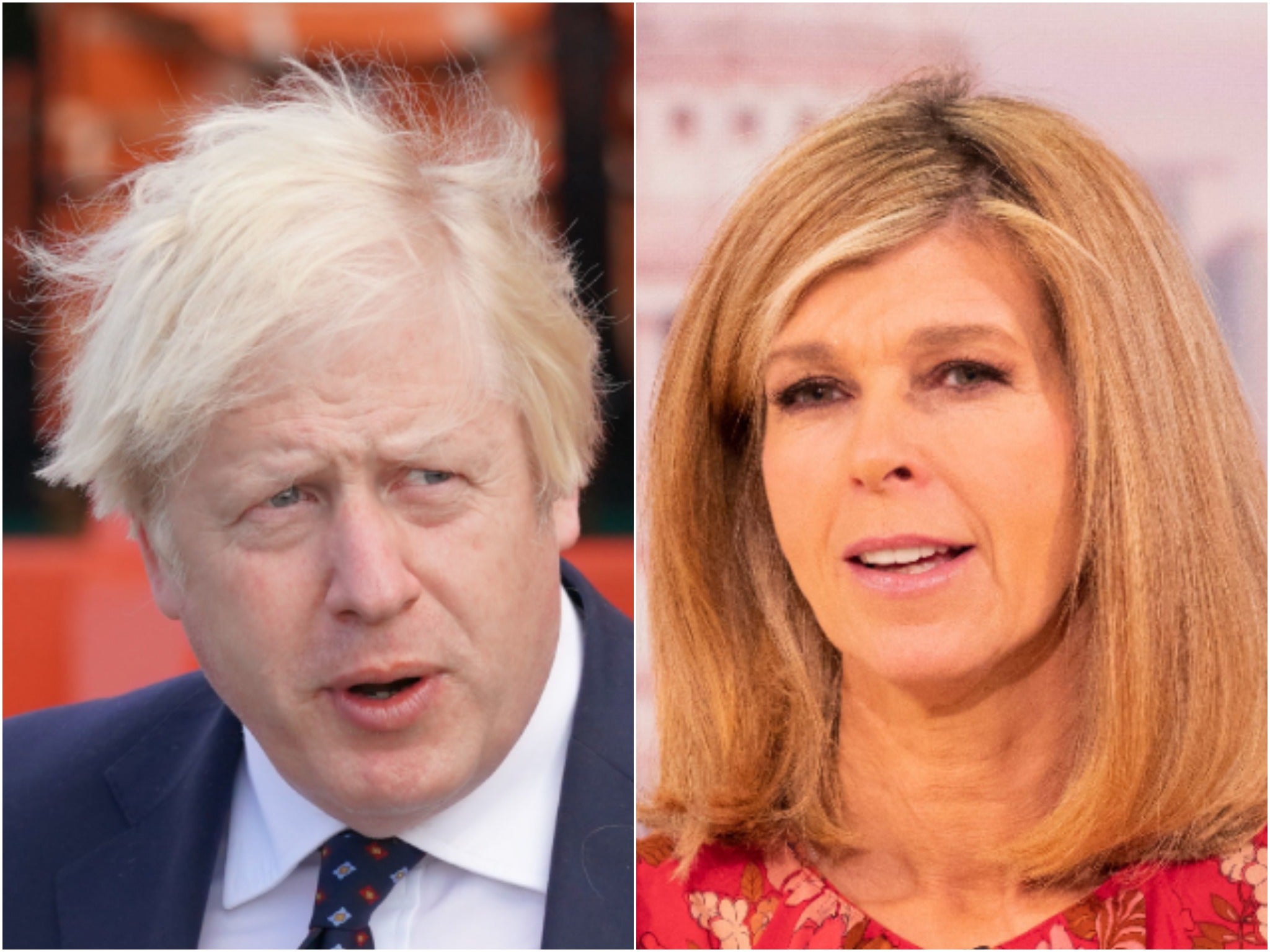 Kate Garraway addressed the alleged Christmas party thrown at No 10 last year