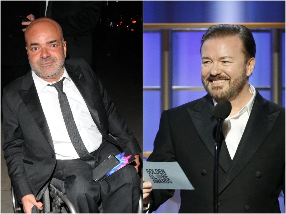 The Office producer Ash Atalla calls out Ricky Gervais's disability jokes |  The Independent