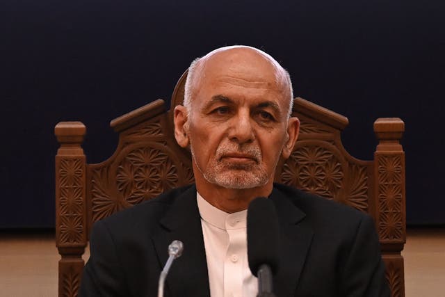 <p>Afghan President Ashraf Ghani’s whereabouts remain unknown</p>
