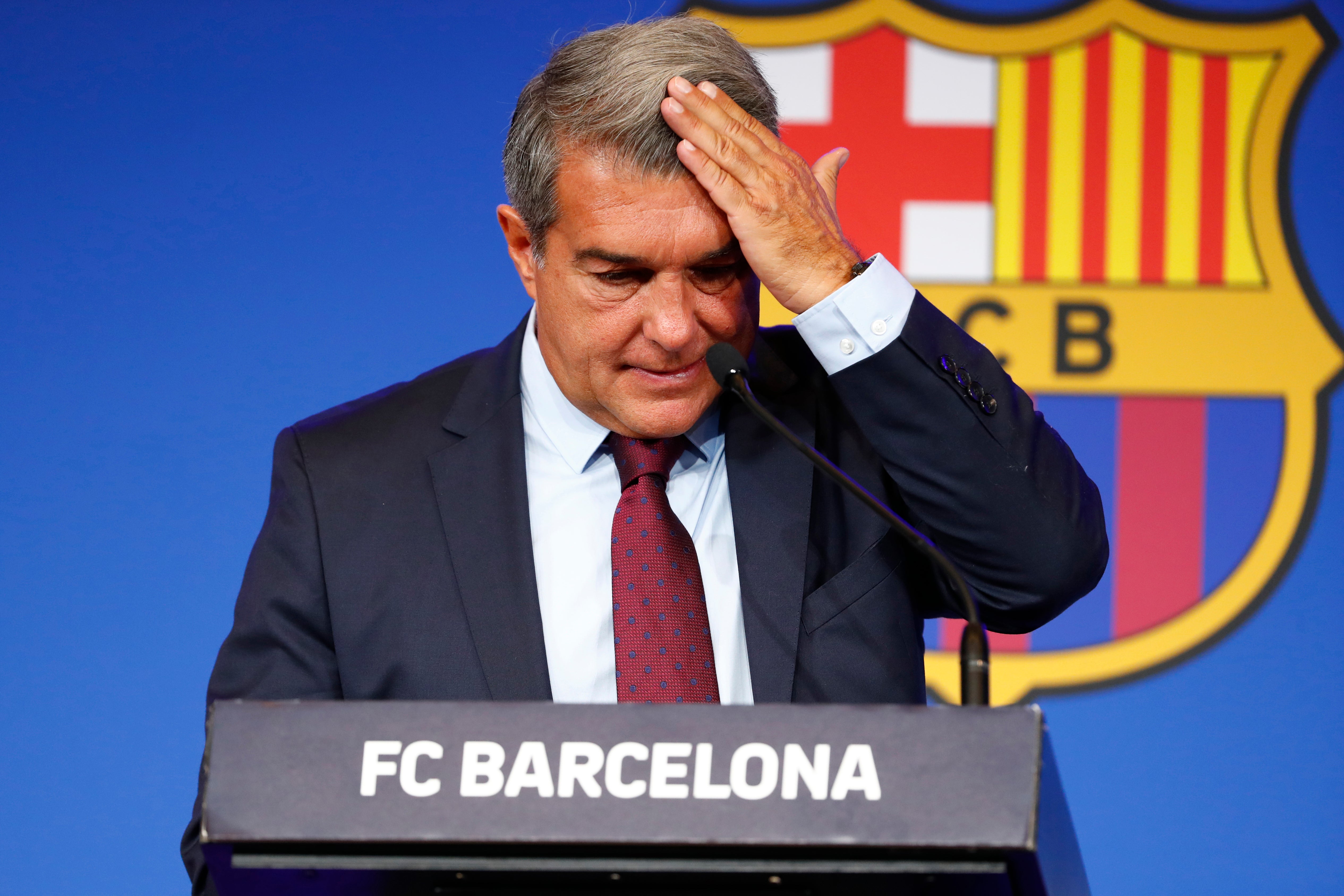 Barcelona’s financial situation ‘very worrying’ president Joan Laporta The Independent
