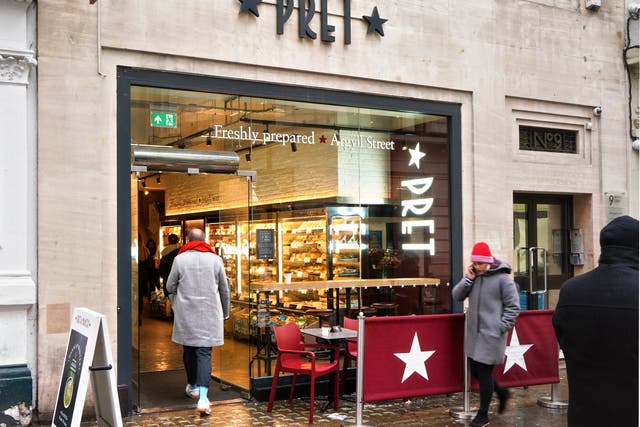 <p>Pret a Manger has been hard hit during the Covid pandemic</p>
