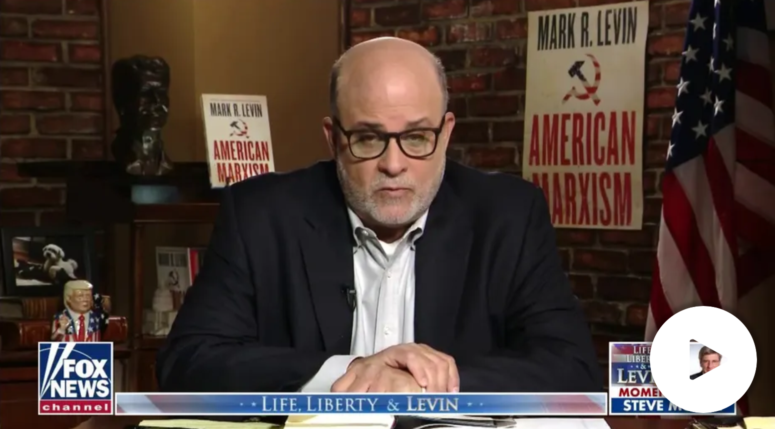 Mark Levin, a Fox News host, was ridiculed for claiming Americans were ‘freer’ before the Revolutionary War