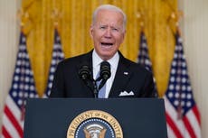 Biden heads into uncertain political territory amid Afghanistan’s collapse