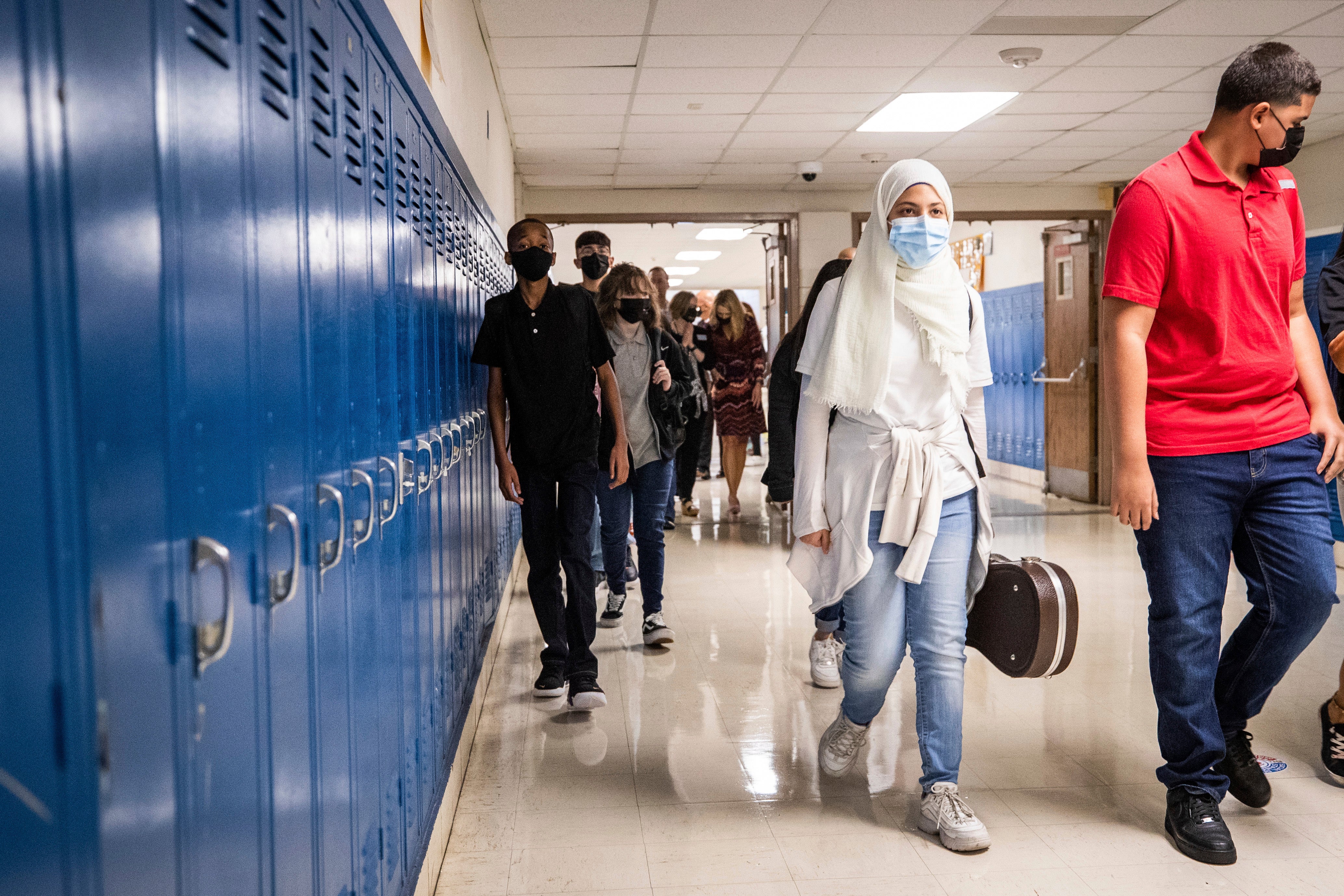 Virus Outbreak Texas School