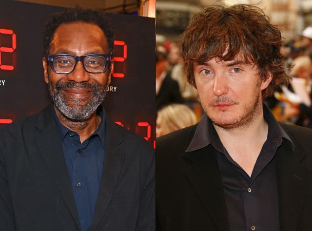 <p>Lenny Henry and Dylan Moran</p>