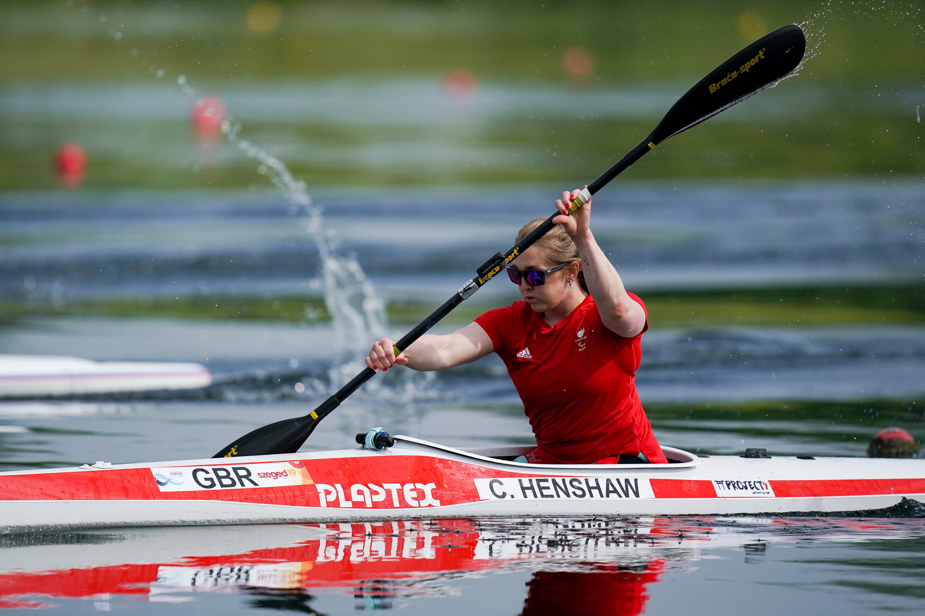Charlotte Henshaw switched from swimming to canoeing following Rio 2016 (Jacob King/PA)