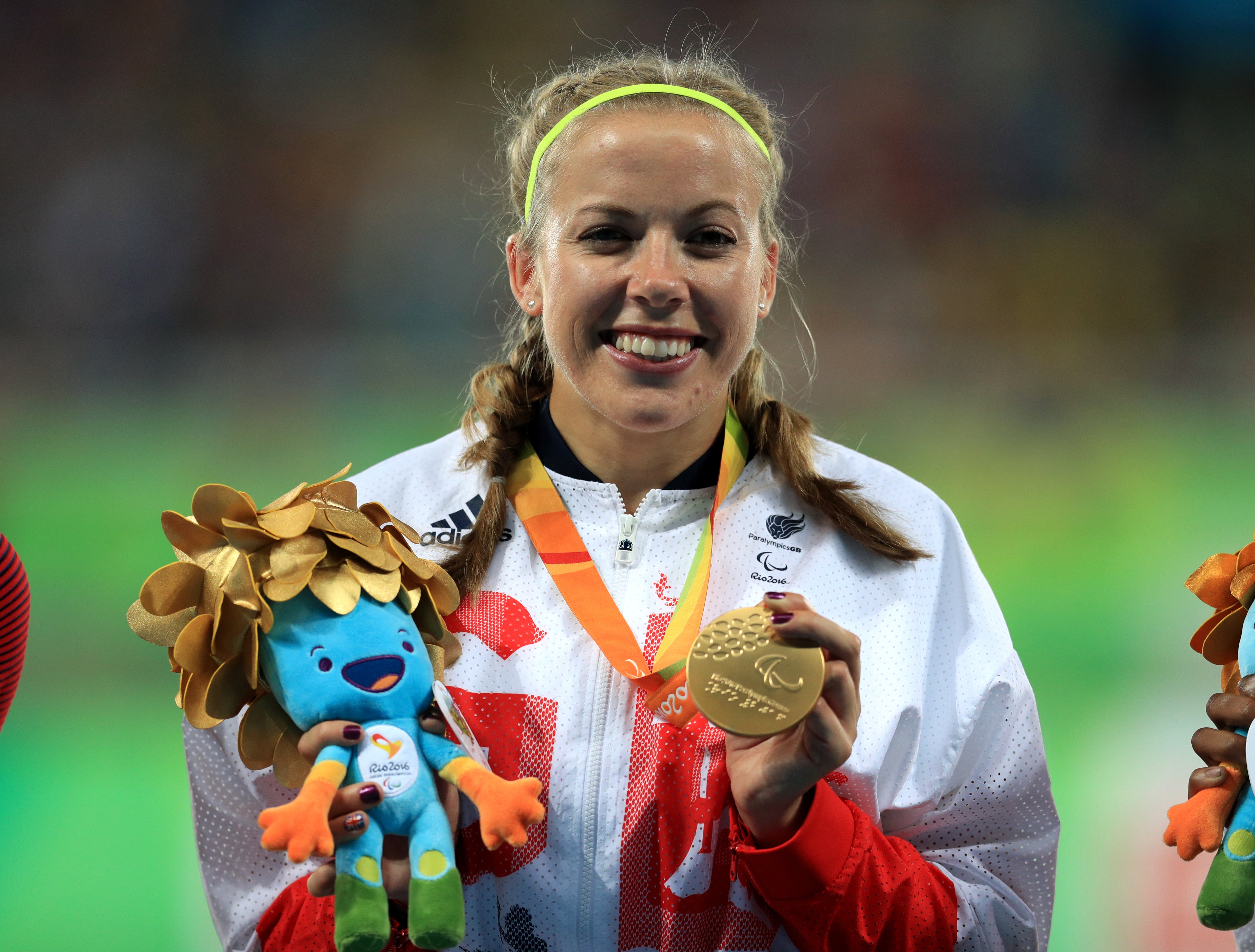 Great Britain’s Hannah Cockroft won three golds at Rio 2016 (Adam Davy/PA)