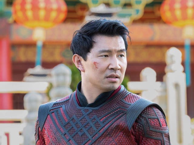<p>Shang-Chi (Simu Liu) in Marvel Studios’ ‘Shang-Chi and the Legend of the Ten Rings'</p>