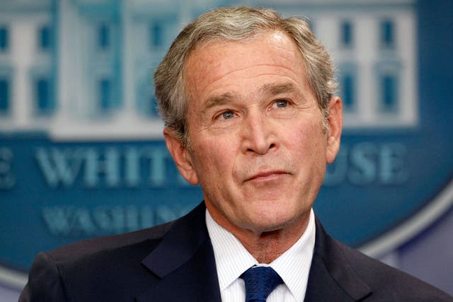 <p>President George W. Bush</p>