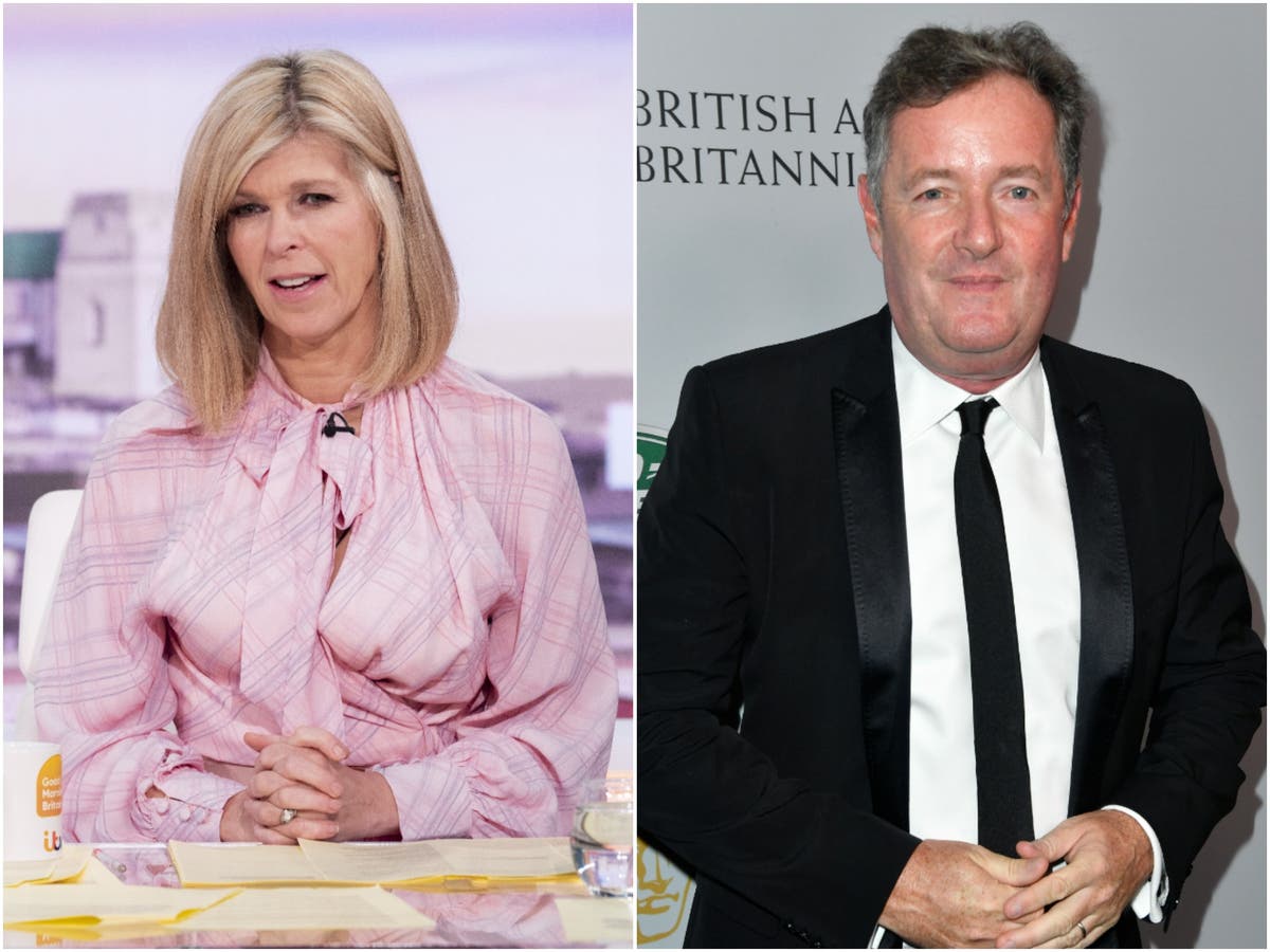 Good Morning Britain stars joke about Piers Morgan&rsquo;s NTA nomination: &lsquo;Who was he?&rsquo;