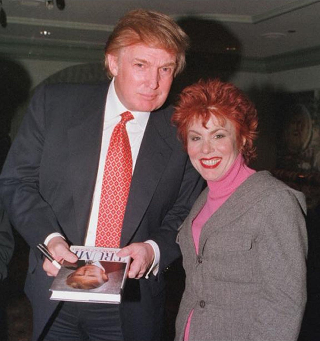 Donald Trump and Ruby Wax in 1996