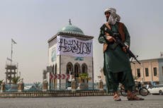 Afghanistan news – live: Taliban leaders ‘expected in Kabul’ as Boris Johnson to address parliament