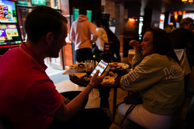 <p>Apps for food and drinks orders in restaurants and pubs have become increasingly popular during the pandemic </p>