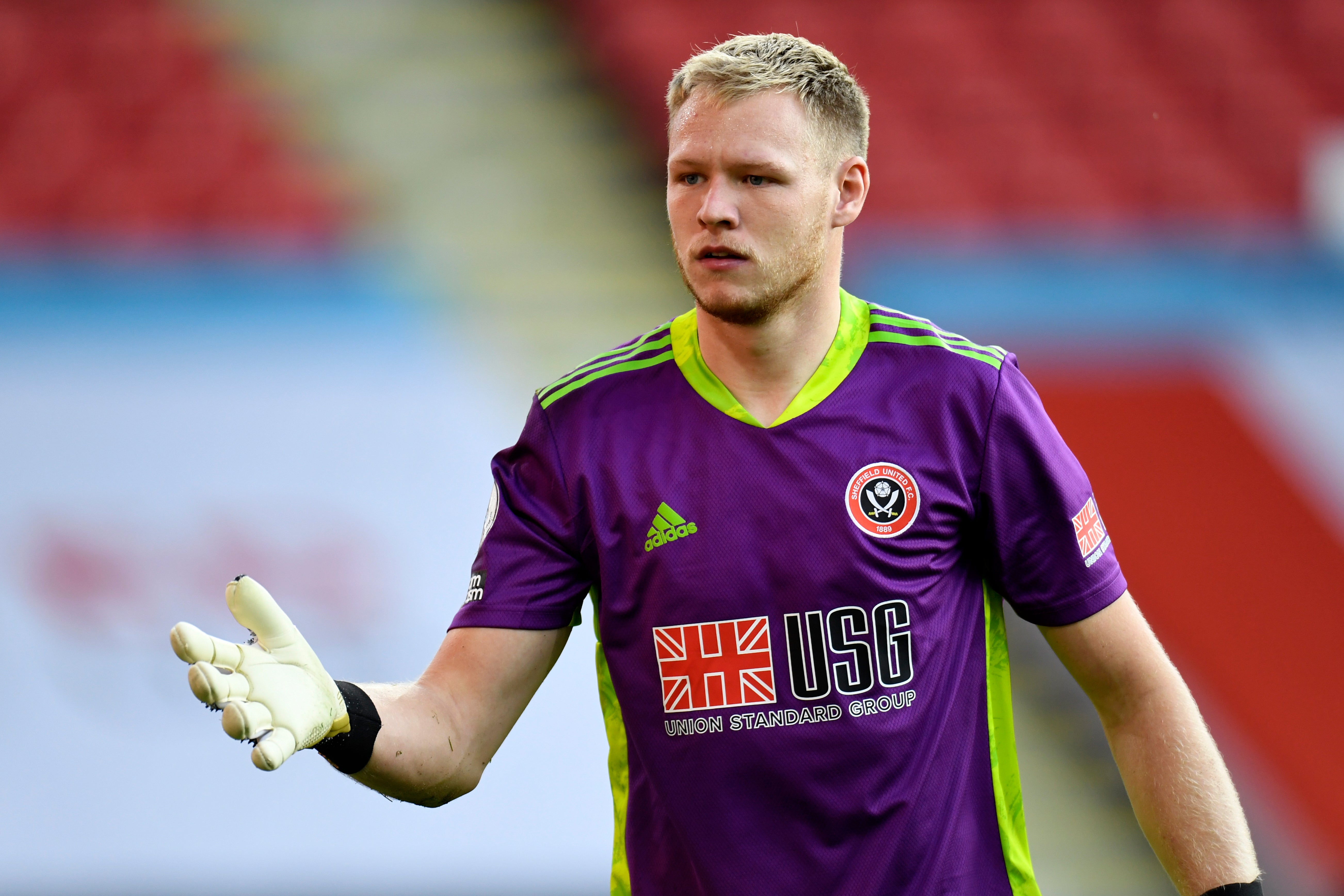 Goalkeeper Aaron Ramsdale joined Sheffield United from Bournemouth in 2020