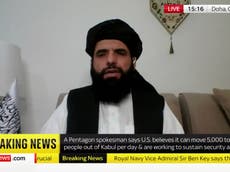 Taliban says US must stick to 9/11 exit date but ‘we will not attack them’