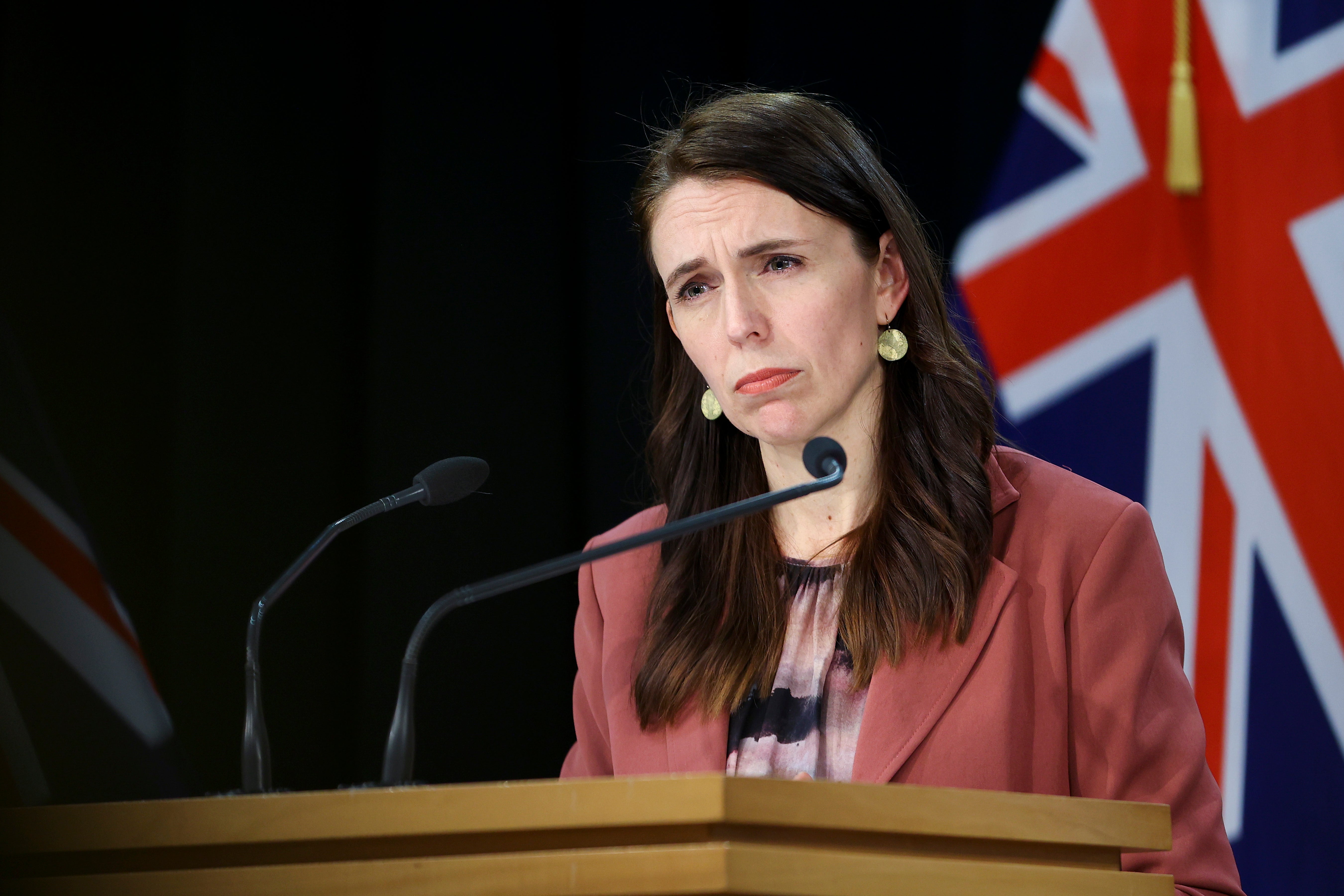 On the case: Prime minister Jacinda Ardern has reintroduced lockdown measures across New Zealand