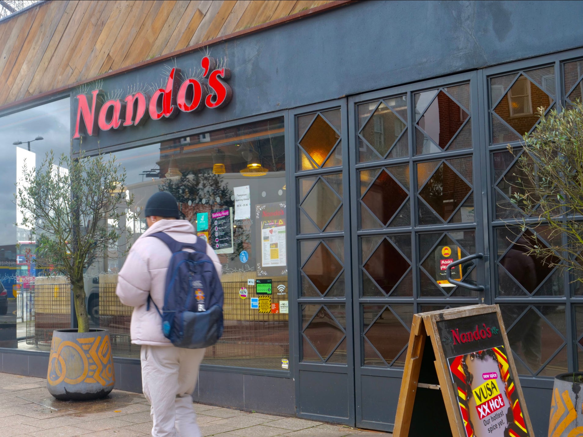 Nando’s has been hit by supply chain issues, forcing it to close some of its restaurants in England, Wales and Scotland