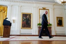Biden overruled top generals’ advice to keep 2,500 troops in Afghanistan, report says