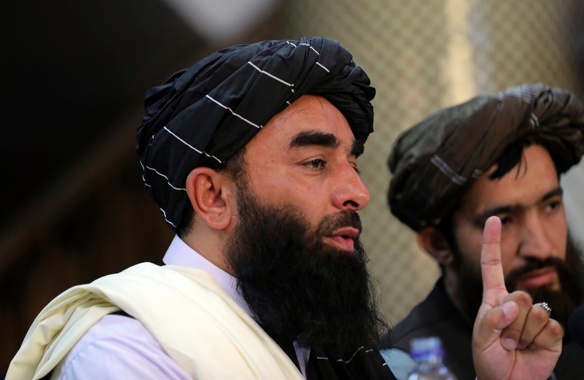 Taliban show conciliatory face at first Kabul news conference