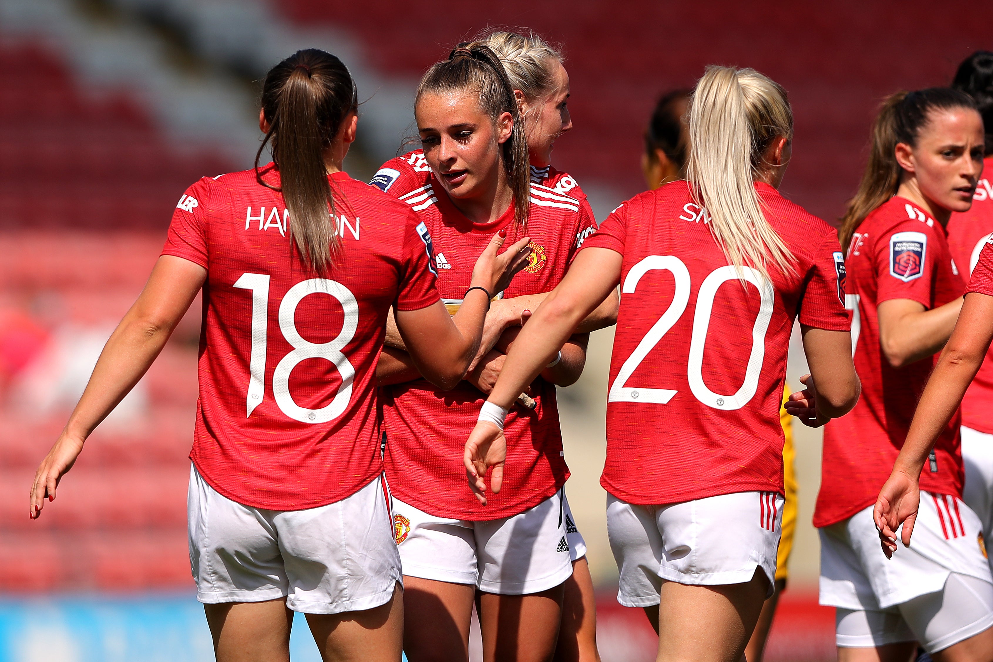 Manchester United finished fourth in the Women’s Super League last season (Tim Markland/PA)