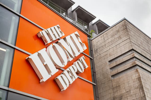 <p>The Home Depot</p>