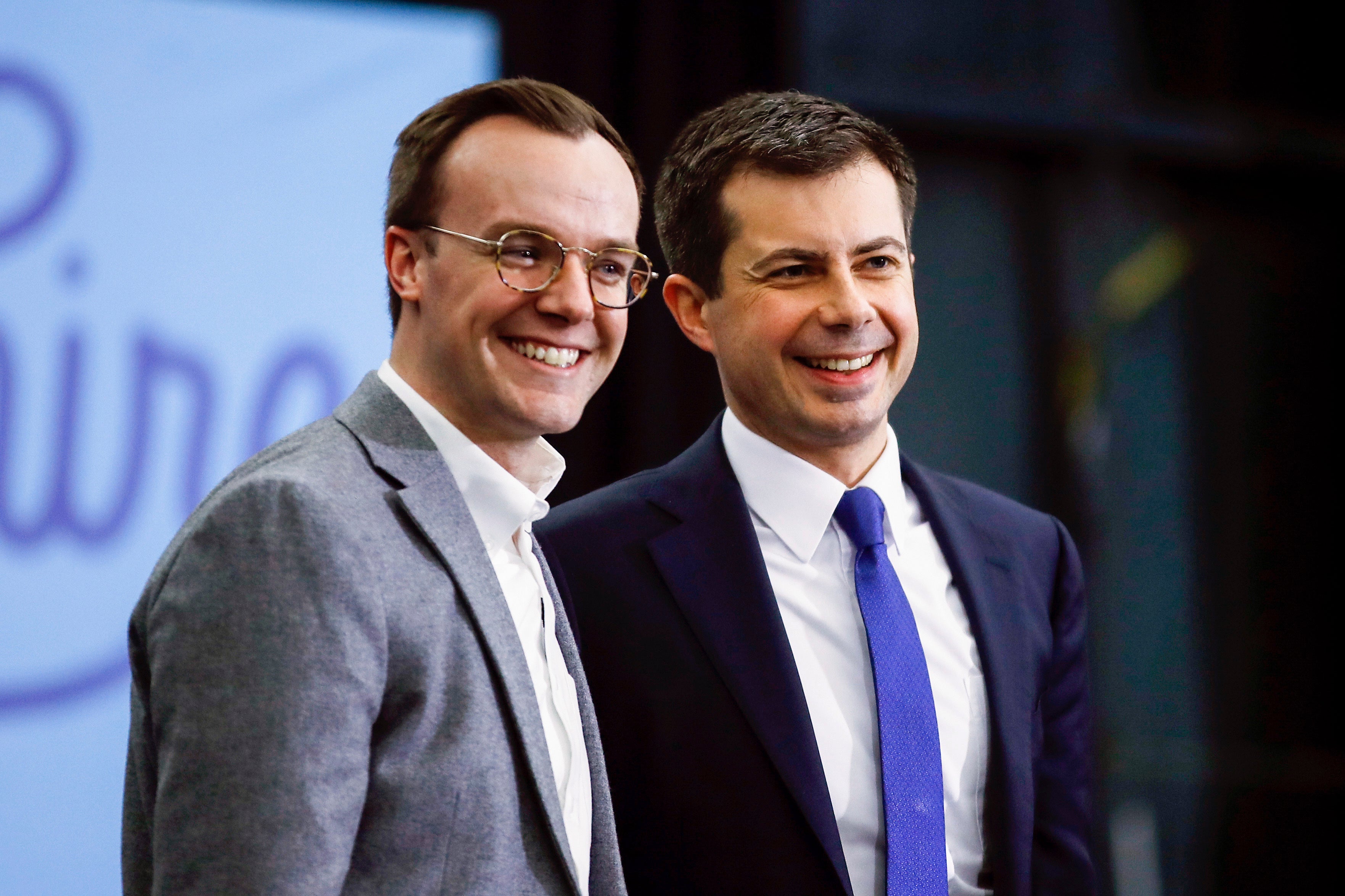 Transportation Secretary Pete Buttigieg and his husband Chasten