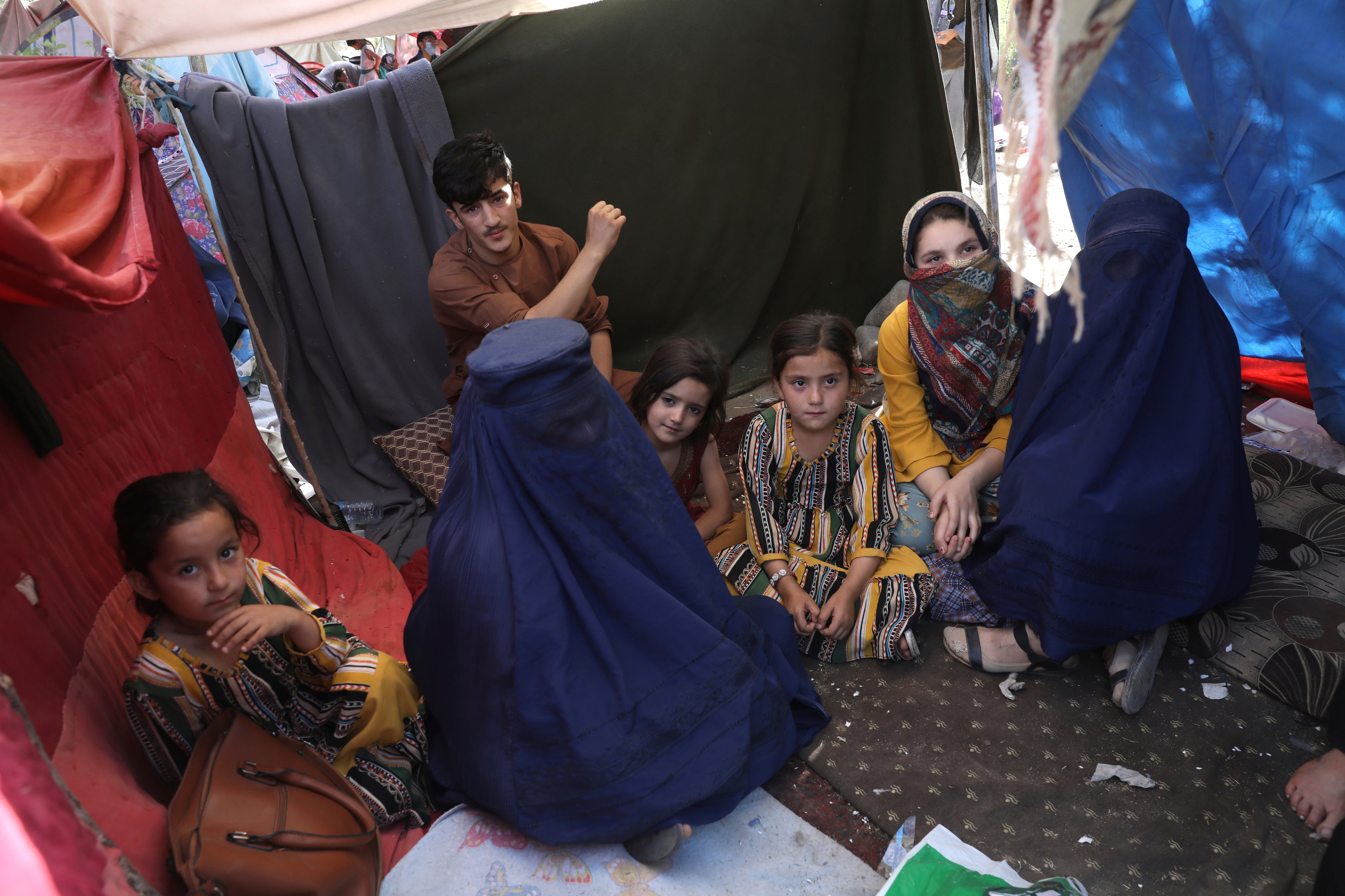File: Afghanistan may run out of food and medical supplies for nearly 300,000 people who have been displaced by the ongoing crisis