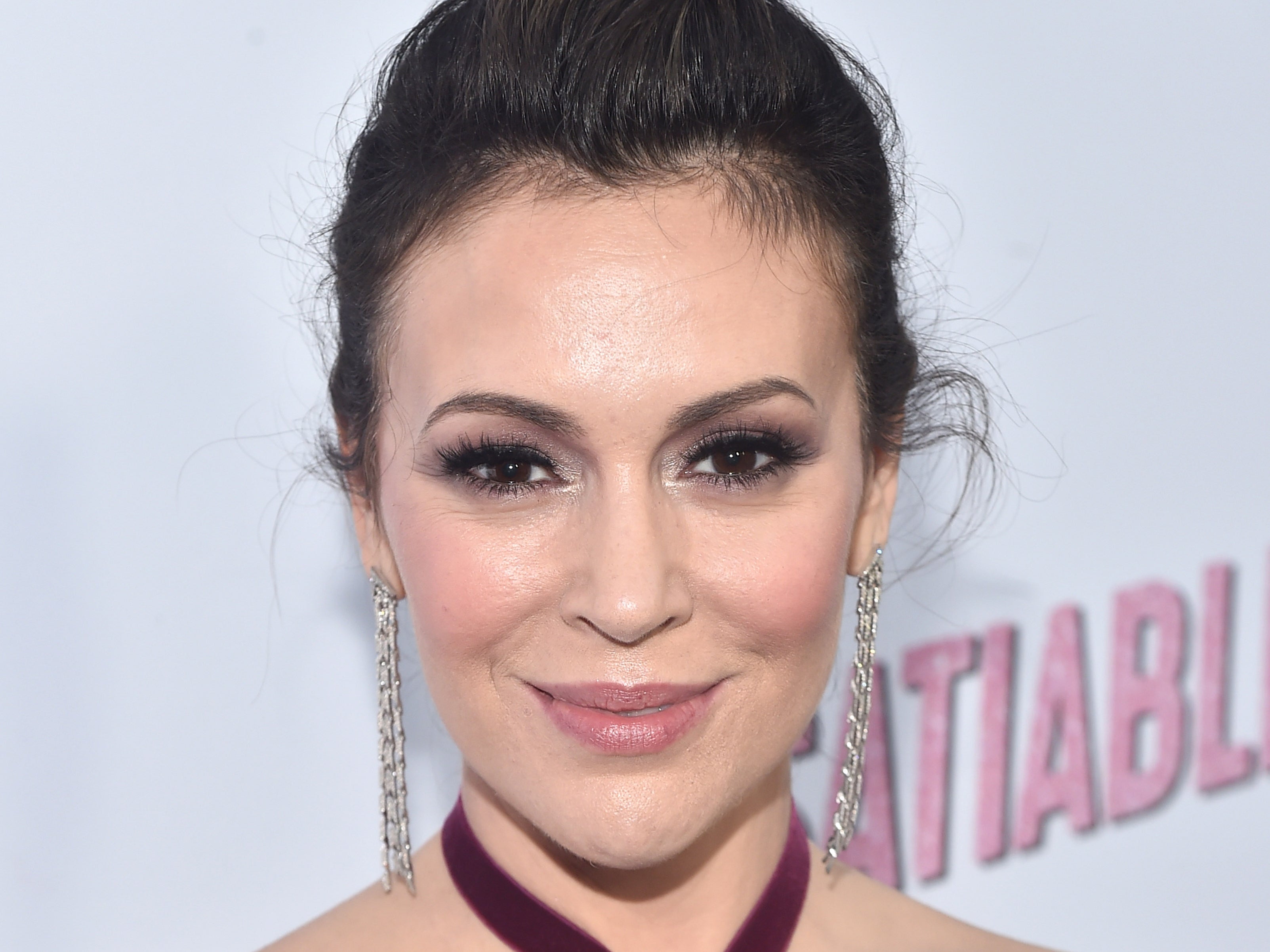 Alyssa Milano was left uninjured in car accident